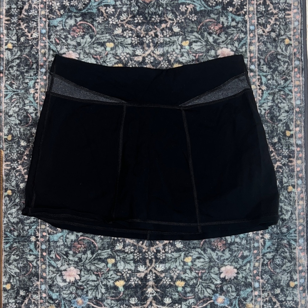 Black Athletic Skirt